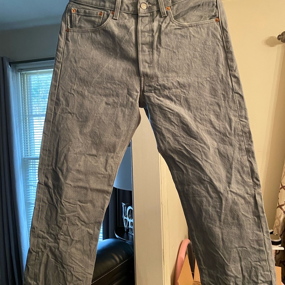Gray Levi Jeans